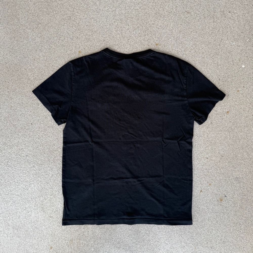Polo Ralph Lauren Mens Small T-Shirt - Black Red Pony Logo Short Sleeve - Picture 2 of 3